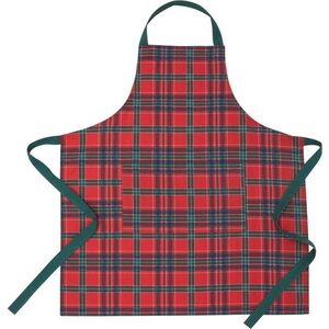 Bavlněná zástěra s vánočním motivem Christmas Tartan Check – Catherine Lansfield obraz
