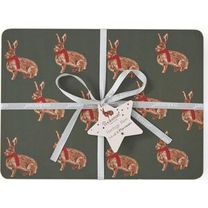 Korková prostírání v sadě 4 ks 21, 5x29 cm Heritage Hare – Cooksmart ® obraz