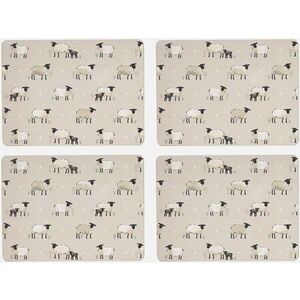 Korková prostírání v sadě 4 ks 21, 5x29 cm Highland Sheep – Cooksmart ® obraz