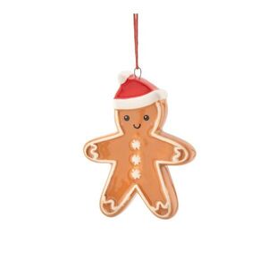 Keramická vánoční ozdoba 6 cm Gingerbread – Sass & Belle obraz