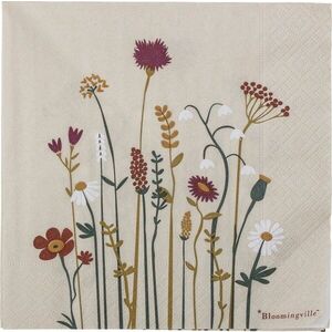 Papírové ubrousky v sadě 20 ks 33x33 cm Paige – Bloomingville obraz