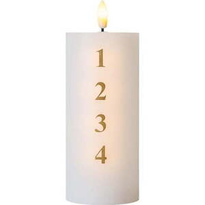 LED svíčka na baterky (výška 15 cm) Sille Advent – Sirius obraz