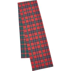 Bavlněný běhoun na stůl s vánočním motivem 220x32 cm Christmas Tartan Check – Catherine Lansfield obraz