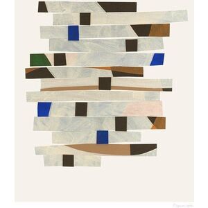 Plakát 50x70 cm Cut up Stripes – Berit Mogensen Lopez – The Poster Club obraz