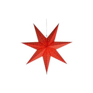 Červená světelná dekorace Star Trading Dot, ⌀ 54 cm obraz