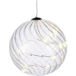 Světelná LED dekorace Sirius Wave Ball, Ø 10 cm obraz