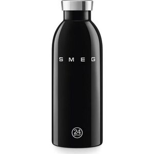 Černá termoláhev z nerezové oceli 500 ml 24BOTTLES – SMEG obraz