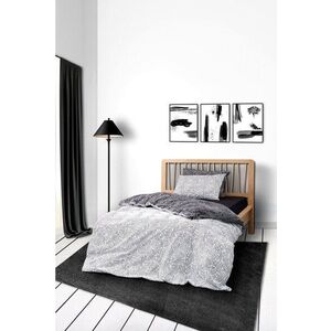 Černé povlečení na jednolůžko 200x140 cm Maze – Mijolnir obraz