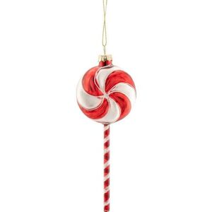Skleněná vánoční ozdoba 2, 5 cm Christmas Lollipop – Sass & Belle obraz