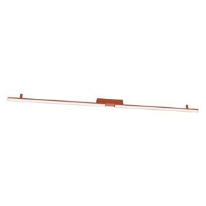 Hliníkové LED stropní svítidlo v cihlové barvě 4x181 cm LAGOM – Thoro obraz
