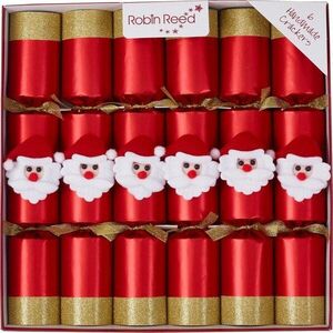 Vánoční crackery v sadě 6 ks Jolly Santa – Robin Reed obraz