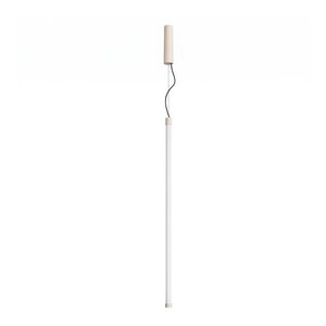 Béžové kovové LED závěsné svítidlo ø 6 cm TRANG – Thoro obraz