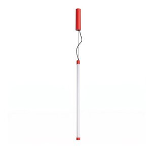 Červené kovové LED závěsné svítidlo ø 6 cm TRANG – Thoro obraz