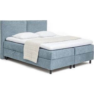 Modrá boxspring postel s úložným prostorem 180x200 cm Elva Bold – Bonami Selection obraz