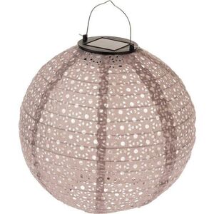 LED závěsné solární venkovní svítidlo ø 25 cm Luce – Dakls obraz