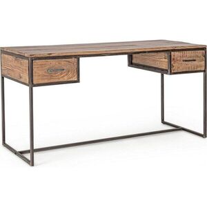Pracovní stůl s deskou z akácie 60x150 cm Elmer – Bizzotto obraz