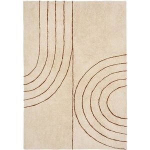Béžový koberec s příměsí bavlny 200x300 cm Tampa – House Nordic obraz