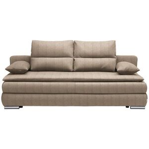 Livetastic ROZKLÁDACÍ POHOVKA, textil, hnědá obraz
