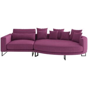 Livetastic POHOVKA BIG SOFA, textil, magenta obraz