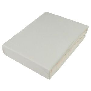 Novel BOXSPRINGOVÉ PROSTĚRADLO, žerzej, ecru, 180/220 cm obraz