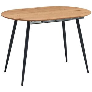 P & B JÍDELNÍ STŮL, barvy dubu, 120-160/80/75 cm obraz