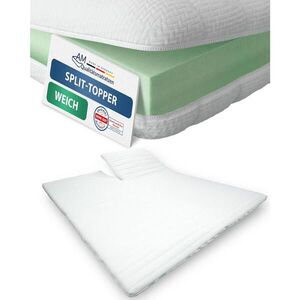 AM Qualitätsmatratzen DĚLENÁ VRCHNÍ KOUTKA Comfort 200/220 cm - výška 6 cm obraz