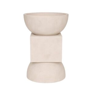 Pottery Pots Květináč Sereno, barva alabastrová, vel. ø 44 cm | v. 65 cm - PotteryPots obraz