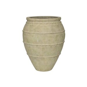 Pottery Pots Květináč Romera, barva mechově béžová, vel. XL - ø 53 cm | v. 67 cm - PotteryPots obraz