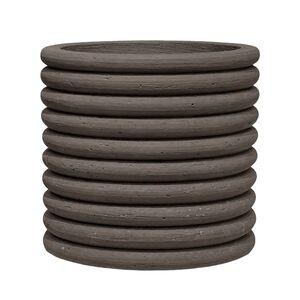 Pottery Pots Květináč Milo, barva hnědá, více velikostí - PotteryPots Velikost: L - ø 37, 5 cm | v. 38, 5 cm obraz