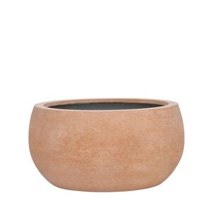 Pottery Pots Květináč Dara, barva kořeněná terakota, vel. L - ø 61 cm | v. 30, 5 cm - PotteryPots obraz