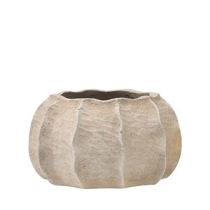 Pottery Pots Květináč Gobi Low, barva popelavě taupe, více velikostí - PotteryPots Velikost: L - ø 42, 5 cm | v. 24, 5 cm obraz