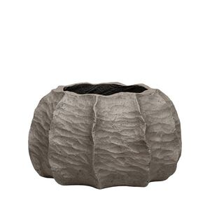 Pottery Pots Květináč Gobi Low, barva pálená umbra, vel. S - ø 36, 4 cm | v. 21, 5 cm - PotteryPots obraz