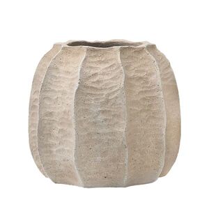 Pottery Pots Květináč Gobi Mid, barva popelavě taupe, více velikostí - PotteryPots Velikost: L - ø 38 cm | v. 35 cm obraz