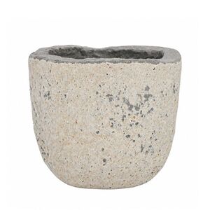 Pottery Pots Květináč Mt. Russell, barva albitově krémová, více velikostí - PotteryPots Velikost: XS - ø 26 cm | v. 22 cm obraz
