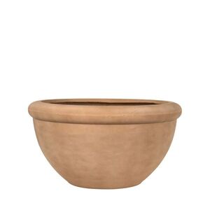 Pottery Pots Květináč Karim, barva jemná hlína, vel. M - ø 50, 5 cm | v. 32 cm - PotteryPots obraz
