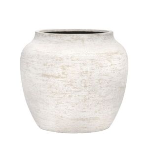 Pottery Pots Květináč Astra, barva ovesně bílá, vel. L - ø 55 cm | v. 48 cm - PotteryPots obraz
