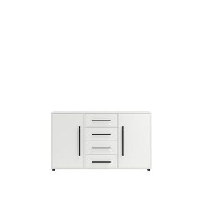 ArtGiB Komoda MAXIONE K2D4SZ | MX-02 bílá obraz