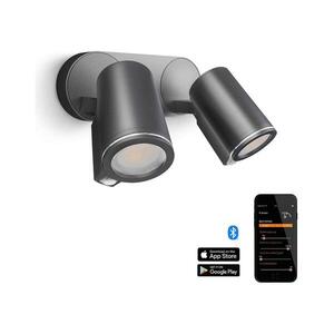 STEINEL 058654- LED Venkovní svítidlo se senzorem SPOT DUO 2xGU10/7, 5W/230V IP44 058654 obraz