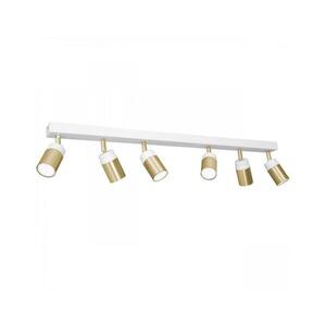 Bodové svítidlo NEST 6xGU10/8W/230V bílá/mosaz 1786 obraz