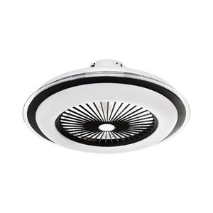 LED Stmívatelné stropní svítidlo s látorem ZEPHYR LED/48W/230V černá + DO ML1514 obraz
