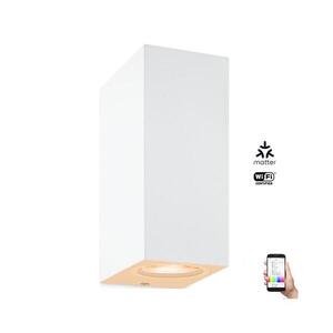 WiZ - LED RGBW Stmívatelné nástěnné svítidlo UP&DOWN 2xGU10/4, 7W/230V bílá Wi-Fi 8719514554597 obraz
