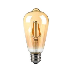 LED Žárovka FILAMENT AMBER ST64 E27/8W/230V 2200K 214421 obraz