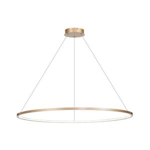 LED Lustr na lanku SATURNO LED/65W/230V pr. 120 cm IP44 zlatá ML8865 obraz