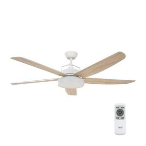 Lucci air 213176-LED Stropní látor LOUISVILLE 1xGX53/18W/230V dřevo/bílá+DO 213176 obraz
