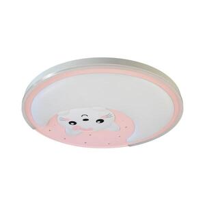 LED Dětské stropní svítidlo MOONCAT LED/34W/230V růžová ML1059 obraz