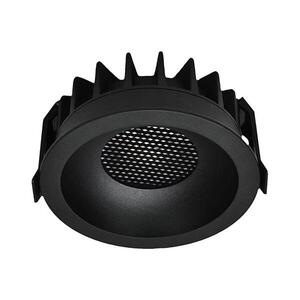 LED Podhledové svítidlo LED/18W/230V 3000/4000/6400K pr. 10, 6 cm černá 23673 obraz