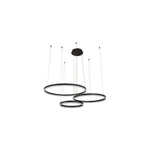 LED Stmívatelný lustr na lanku LED/125W/230V 3000-6500K + dálkové ovládání J4384/B obraz