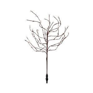 LED RGBW Solární svítidlo TREE LED/0, 1W/1, 2V 600 mAh IP44 hnědá EKO1448 obraz