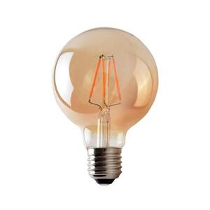 LED Žárovka CLASIC AMBER G95 E27/8W/230V 2200K - BRILAGI ZD-CA9508-22 obraz