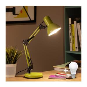 BRILAGI - LED Stolní lampa ROMERO 1xE27/10W/230V zelená BG0258 + BG0208 obraz